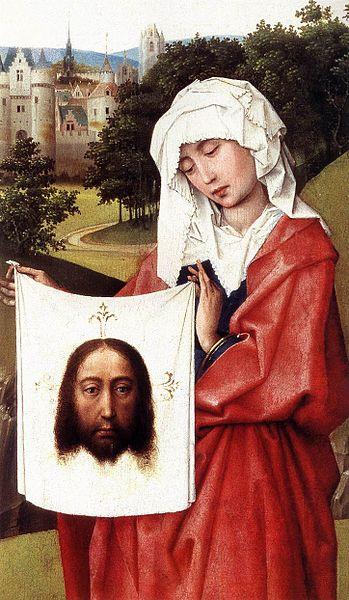 Rogier van der Weyden Crucifixion Triptych oil painting image
